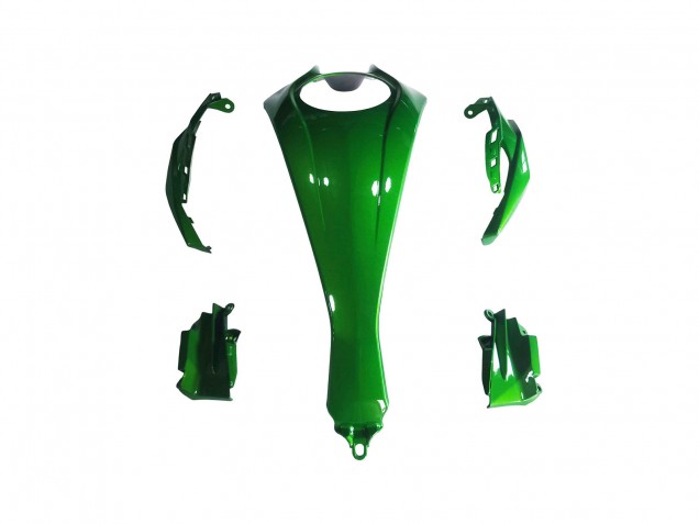 Mejores Carenados Moto Kawasaki Z1000 2014-2019 - Negro Verde Gris