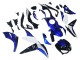 Mejores Carenados Moto Kawasaki Z1000 2014-2019 - Blanco Azul Negro