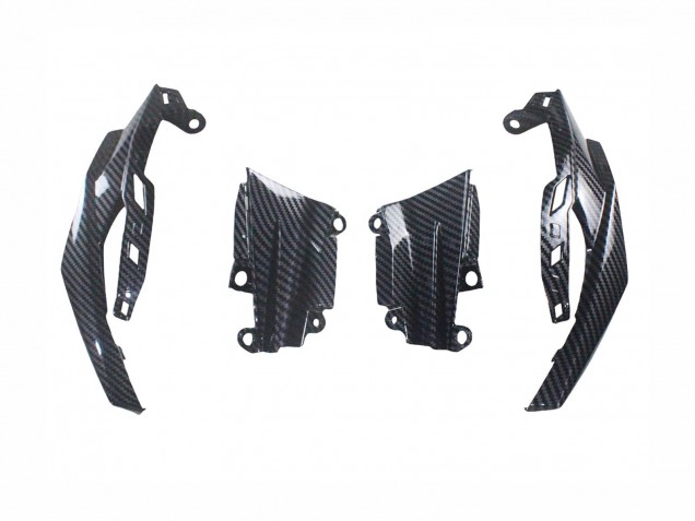 Mejores Carenados Moto Kawasaki Z1000 2014-2019 - Negro FibraCarbono