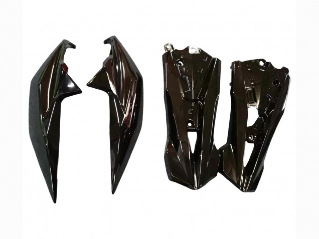 Mejores Carenados Moto Kawasaki Z800 2013-2018 - Verde Negro Brillante
