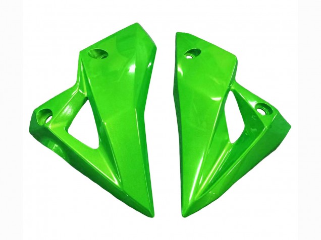 Mejores Carenados Moto Kawasaki Z800 2013-2018 - Verde Negro Brillante