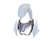 Mejores Carenados Moto Kawasaki Z800 2013-2018 - Blanco Verde Plata Negro