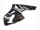 Mejores Carenados Moto Kawasaki ZX12R 2000-2001 - Negro Brillante Blanco Elf Nieve