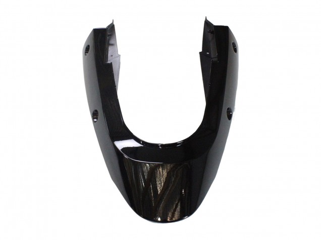 Mejores Carenados Moto Kawasaki ZX12R 2000-2001 - Negro Brillante Blanco Elf Nieve