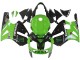 Mejores Carenado Moto Kawasaki ZX12R 2002-2006 - Verde Negro Brillante Elf Touch4 Monstruo