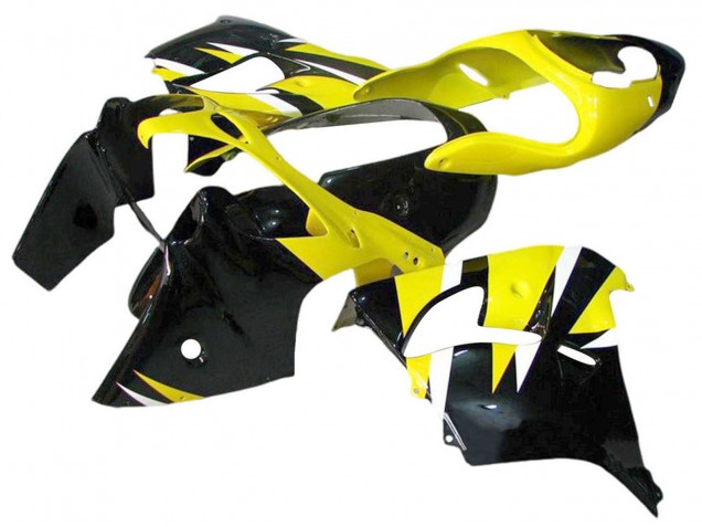 Mejores Carenados Moto Kawasaki ZX12R 2002-2006 - Amarillo Negro