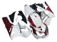 Mejores Carenados Moto Kawasaki ZX12R 2002-2006 - Blanco Rojo Negro