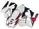 Mejores Carenados Moto Kawasaki ZX12R 2002-2006 - Blanco Rojo Negro