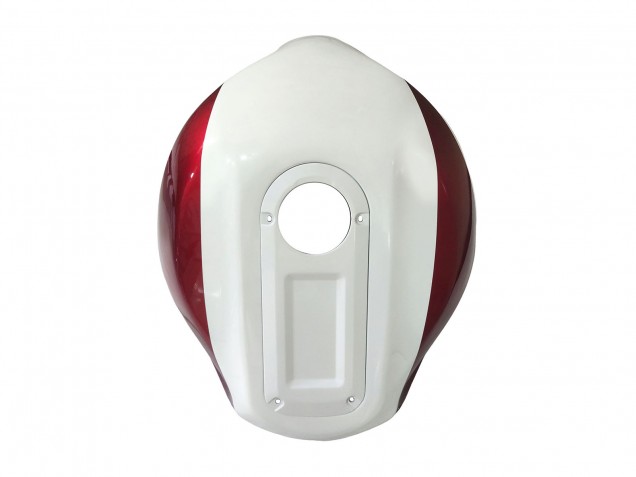 Mejores Carenados Moto Kawasaki ZX12R 2002-2006 - Blanco Rojo Negro