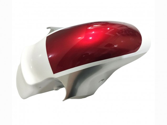 Mejores Carenados Moto Kawasaki ZX12R 2002-2006 - Blanco Rojo Negro