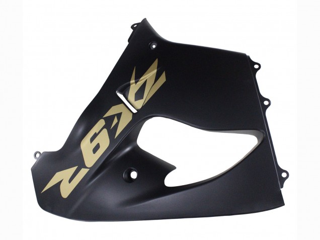 Mejores Carenados Moto Kawasaki ZX9R 2000-2001 - Negro Mate Oro