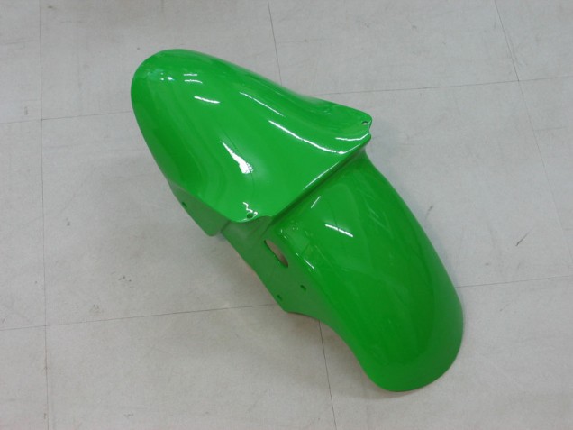 Mejores Carenados Moto Kawasaki ZX9R 2000-2001 - Verde Plata Negro