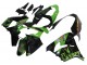 Mejores Carenados Moto Kawasaki ZX9R 2000-2001 - Verde Negro Playboy DENSO