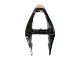 Mejores Carenados Moto Kawasaki ZX9R 2002-2003 - Plata Negro Brillante Monstruo Elf
