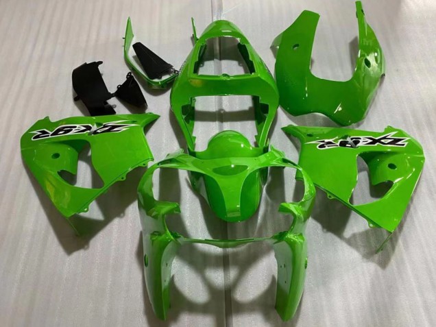 Mejores Carenado Moto Kawasaki ZX9R 2002-2003 - Verde Negro