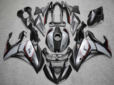 Mejores Carenados Moto Yamaha YZF R3 2015-2018 - Nardo Gris Rojo Negro