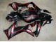 Mejores Carenados Moto Honda CBR650R 2019-2020 - Negro Brillante Rojo Raya
