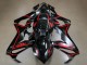 Mejores Carenados Moto Honda CBR650R 2019-2020 - Negro Brillante Rojo Raya