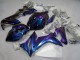 Mejores Carenados Moto Honda CBR650R 2021-2023 - Camaleón Azul Púrpura