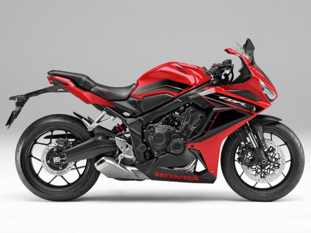Mejores Carenados Moto Honda CBR650R 2021-2023 - Rojo Negro
