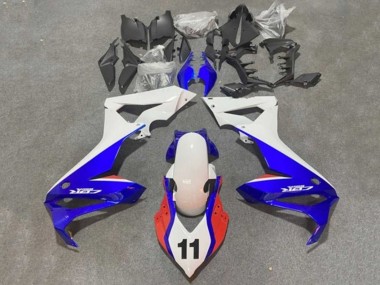 Mejores Carenados Moto Honda CBR650R 2021-2023 - Blanco Azul Rojo 11