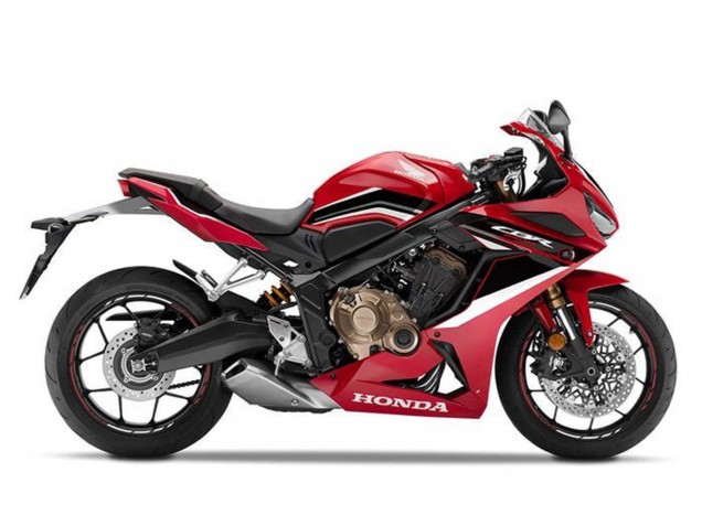 Mejores Carenados Moto Honda CBR650R 2021-2023 - Rojo Blanco Negro