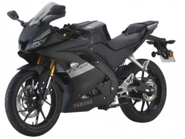Mejores Carenados Moto Yamaha YZF R15 2018-2024 - Negro Mate Plata