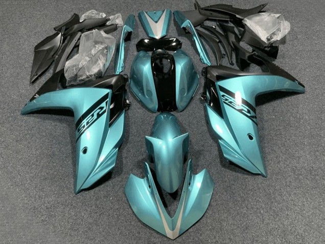 Mejores Carenados Moto Yamaha YZF R3/R25 2015-2018 - Azul Claro Negro