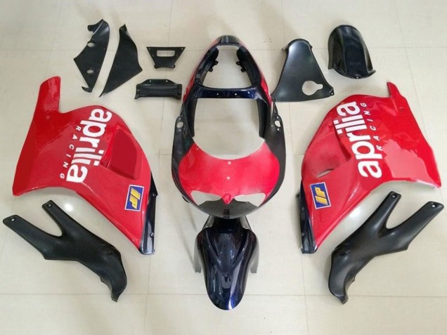 Mejores Carenados Moto Aprilia RS250 1995-1997 - Rojo Negro Blanco
