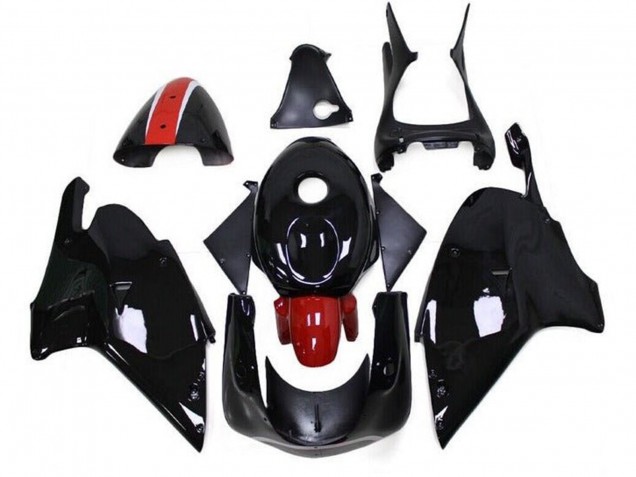 Mejores Carenados Moto Aprilia RS250 1999-2004 - Negro Brillante Rojo