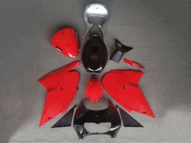 Mejores Carenados Moto Aprilia RS250 1999-2004 - Rojo Negro Plata