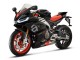 Mejores Carenados Moto Aprilia RS660 2020-2024 - Negro Mate Plata Rojo