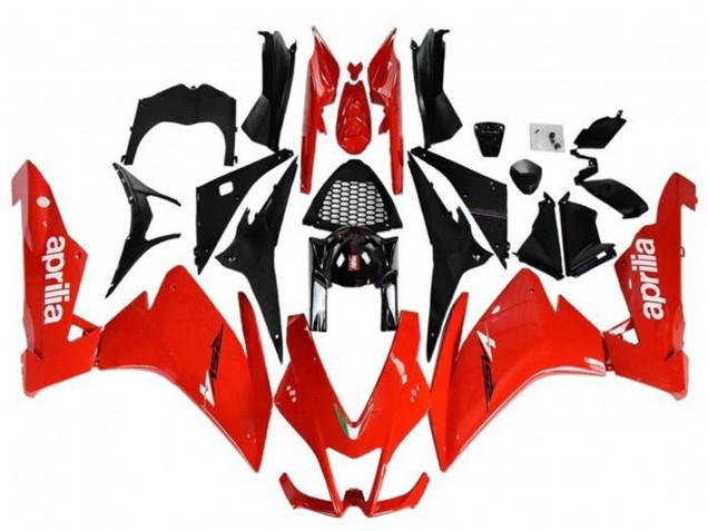 Mejores Carenados Moto Aprilia RSV4 1000 2009-2015 - Rojo