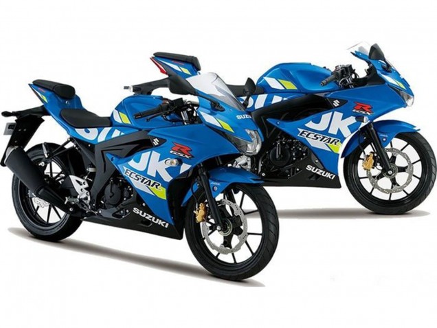 Mejores Carenados Moto Suzuki GSXR125 2017-2025 - Azul Ecstar