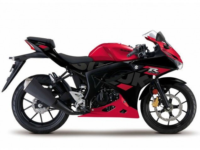 Mejores Carenados Moto Suzuki GSXR125 2017-2025 - Rojo Negro