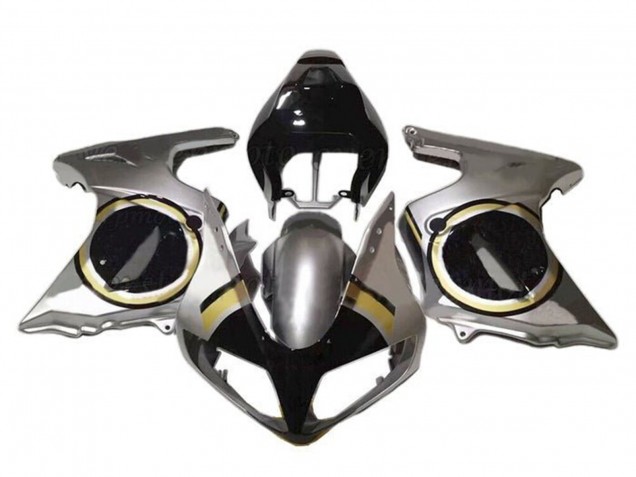 Mejores Carenados Moto Suzuki SV650 2003-2013 - Plata Negro Oro