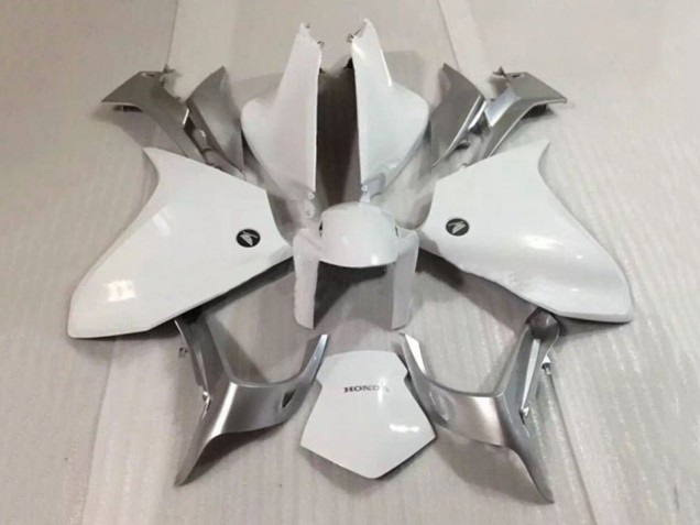 Mejores Carenado Moto Honda VFR 1200 2010-2014 - Plata Blanco