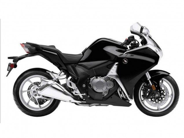 Mejores Carenados Moto Honda VFR 1200 2010-2014 - Negro FibraCarbono