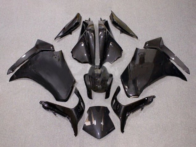 Mejores Carenados Moto Honda VFR 1200 2010-2014 - Negro FibraCarbono