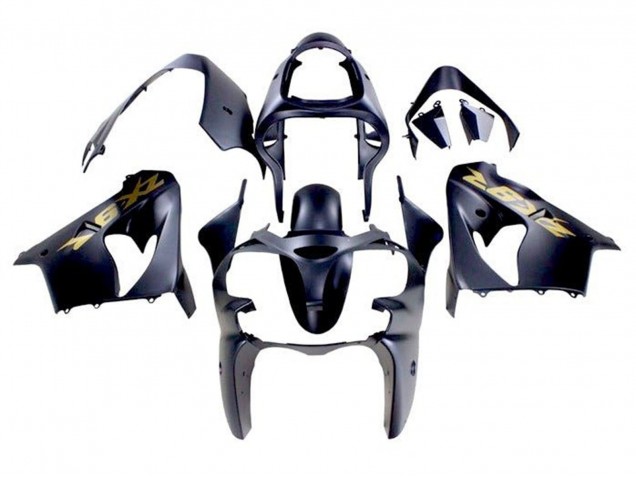 Mejores Carenados Moto Kawasaki ZX9R 2002-2003 - Azul Oro