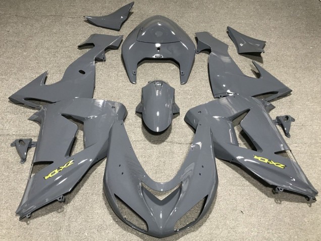 Mejores Carenados Moto Kawasaki ZX10R 2006-2007 - Nardo Gris Amarillo