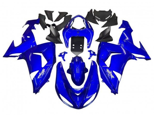Mejores Carenados Moto Kawasaki ZX10R 2006-2007 - Azul Blanco