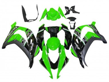 Mejores Carenados Moto Kawasaki ZX10R 2016-2020 - Verde Negro Gris