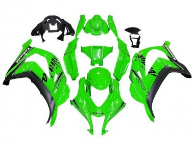 Mejores Carenados Moto Kawasaki ZX10R 2016-2020 - Verde Negro