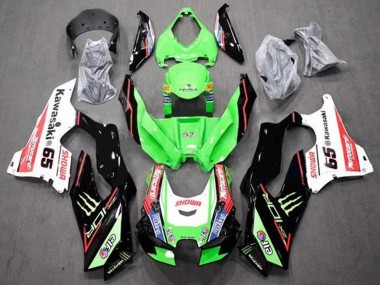 Mejores Carenados Moto Kawasaki ZX10R 2021-2025 - Verde Negro Rojo Blanco Azul Showr Elf Monstruo 65