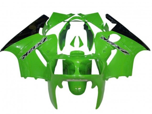Mejores Carenados Moto Kawasaki ZX12R 2000-2001 - Verde Negro