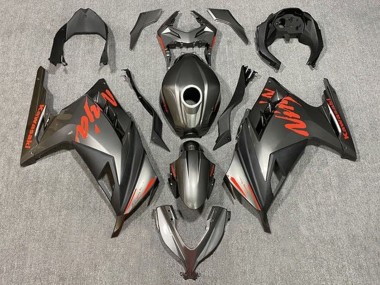Mejores Carenados Moto Kawasaki EX300 2013-2024 - Negro Mate Rojo