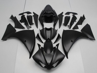 Mejores Carenados Moto Yamaha YZF R1 2012-2014 - Negro Mate