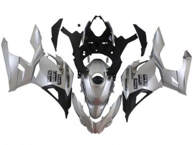 Mejores Carenados Moto Kawasaki Ninja 400 2018-2024 - Plata Negro Repsol