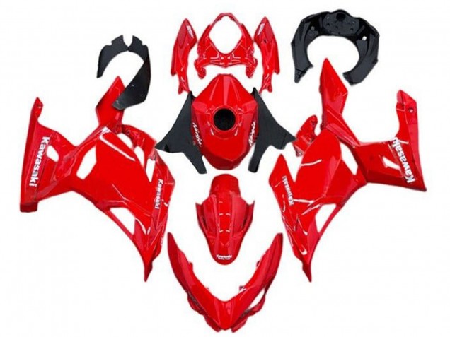 Mejores Carenados Moto Kawasaki Ninja 400 2018-2024 - Rojo